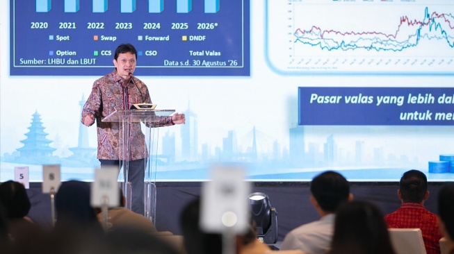 Asisten Direktur Departemen Pengembangan Pasar Keuangan BI, Yansen Lokanata.