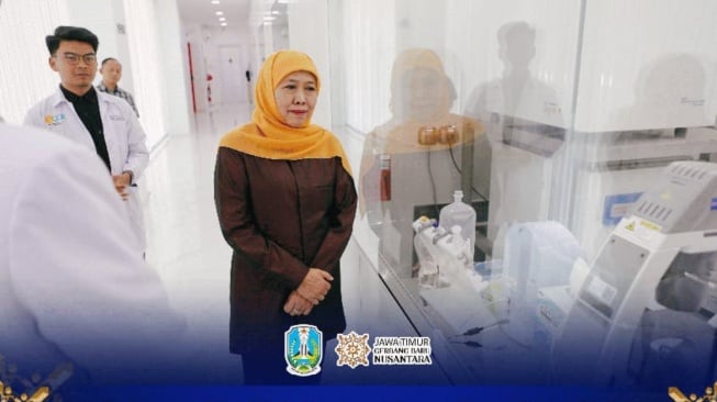 Kunjungi SCCR Indonesia, Gubernur Khofifah Dorong Penguatan Riset Kesehatan di Jatim