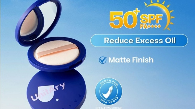 Bedak dengan SPF. (Shopee)