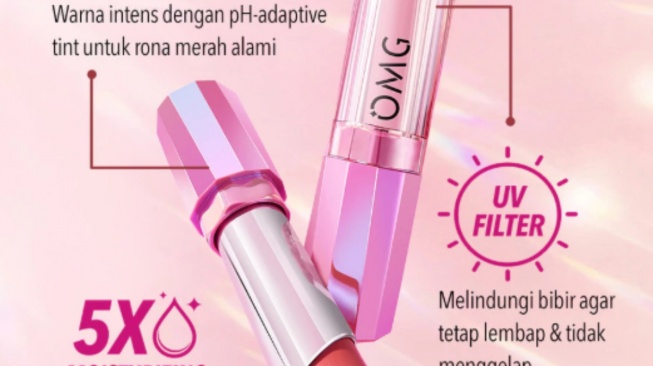 OMG Glossy Up Tinted Lip Balm. [Shopee]