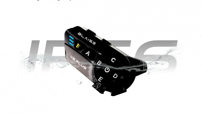 BLAISE V6 PLUS Intercom Helm Bluetooth (shopee)
