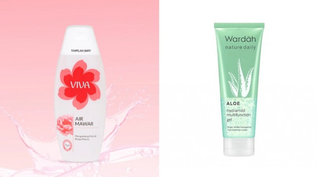 Manfaat Campuran Air Mawar dan Aloe Vera Gel Wardah untuk Sleeping Mask, Kulit Auto Lembap
