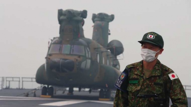 Hendak Bantu Tangani Karhutla, 3 Chinook Jepang Justru Terkendala Kabut Asap
