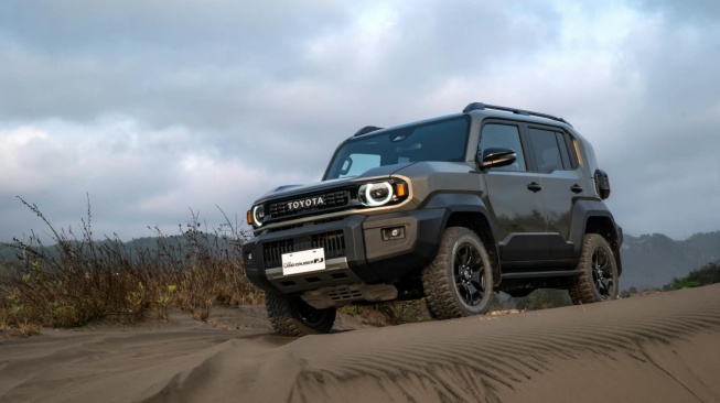 Land Cruiser FJ dalam sesi Jurnalis Test Drive di Yogyakarta. (Foto: TAM)