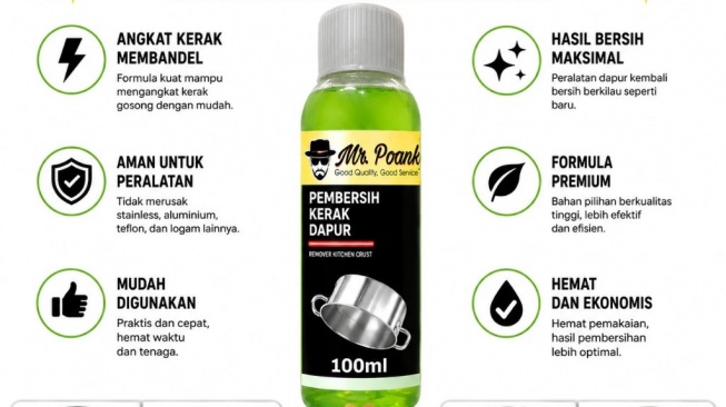 Mr. Poank Pembersih Kerak (Shopee)