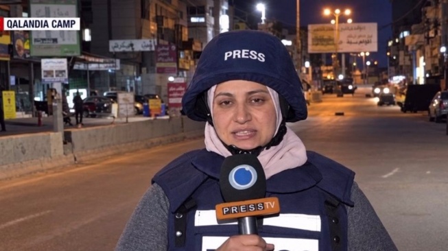 Israel Culik Jurnalis Perempuan Press TV di Dekat Betlehem