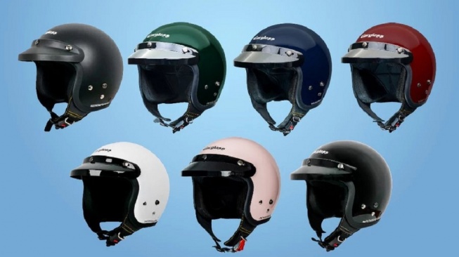 Cargloss CFM Retro Helm Half Face (Shopee)