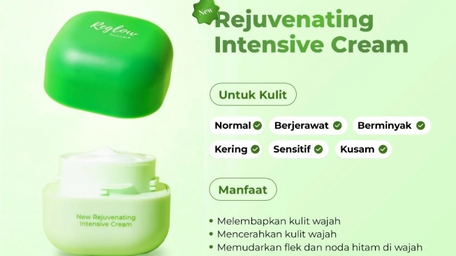Day Cream Reglow untuk flek hitam (Shopee)