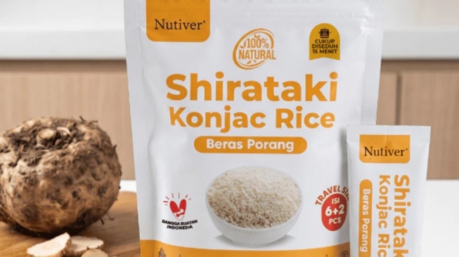 NUTIVER Beras Porang Shirataki. [Shopee]