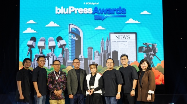 Jumpa pers bluPress Award di Jakarta, Rabu (16/9/2026). [blu]