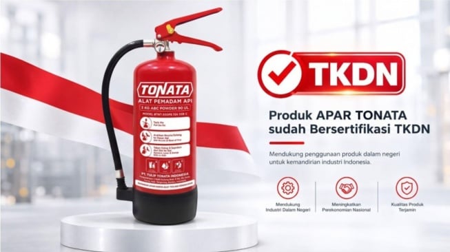 TONATA adalah merek alat keselamatan di bawah naungan PT. Tulip Tonata Indonesia.(Dok: TONATA)