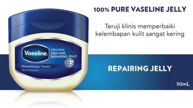 Lip Balm Vaseline Putih. (Shopee Unilever)
