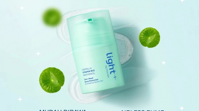 Lightplus by Wardah Moist Calm Reset Acne Serum Moisturizer