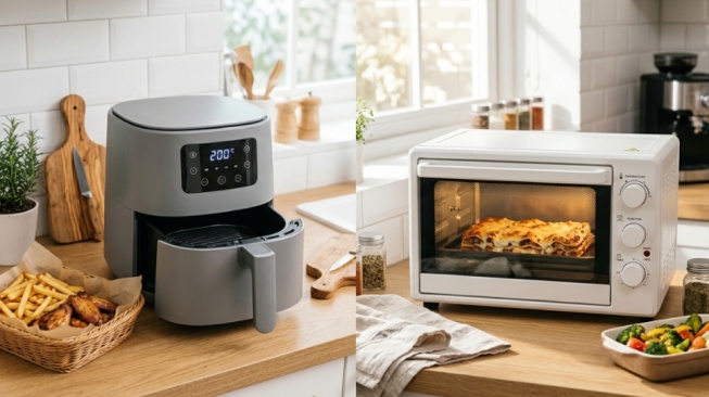 Bedanya Air Fryer vs Oven Listrik, Mana yang Lebih Hemat Daya?