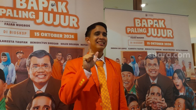 Andovi da Lopez Tegaskan Perannya di Film Bapak Paling Jujur Bukan Sindir Siapa Pun