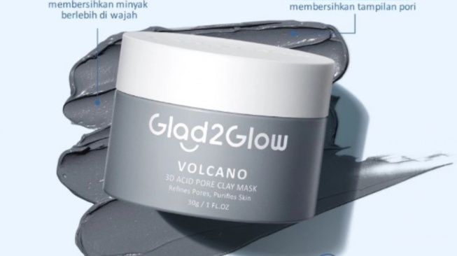 Glad2Glow Volcano 3D Acid Pore Clay Mask