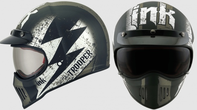 Helm INK Trooper. (Tarakusuma Indah)