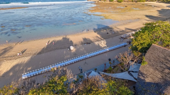 Le Bleu by K Club, Spot Kuliner di Nusa Dua dengan Pemandangan Laut dan Sunset