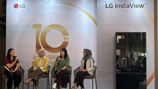 Satu dekade LG InstaView. [LG Electronics Indonesia]
