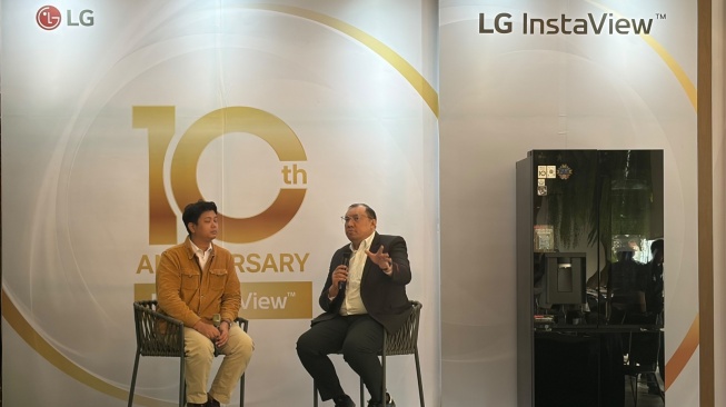 Satu dekade LG InstaView. [LG Electronics Indonesia]