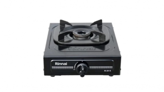 RINNAI Kompor Gas 1 Tungku Stainless RI-201 S (Shopee)
