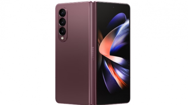 Samsung Galaxy Z Fold4 Burgundy. [Samsung]