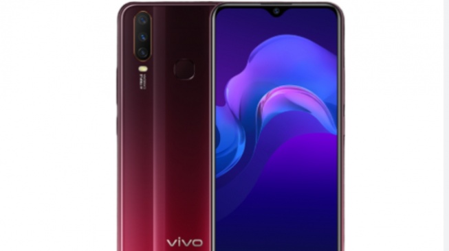 Vivo Y12 Burgundy Red. [Vivo]