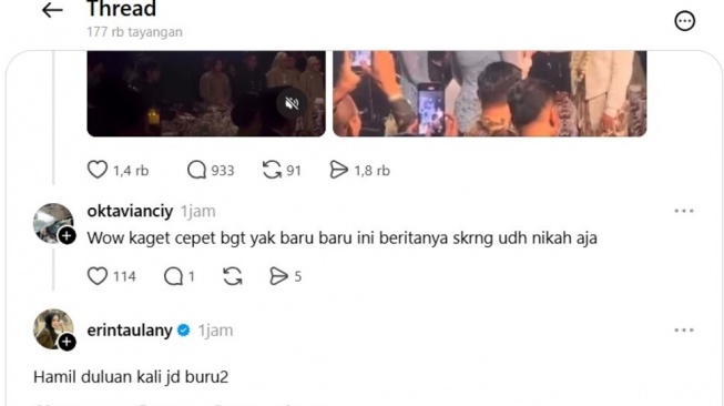 Andre Taulany Resmi Nikahi Amanda Rigby, Mantan Istri Erin: Hamil Duluan Kali [Istimewa]