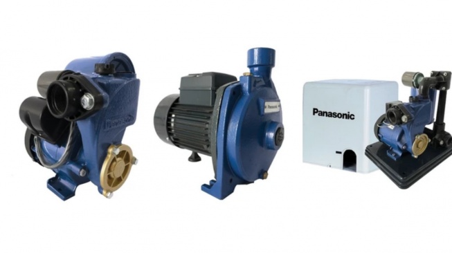 Kolase pompa air Panasonic (Shopee)