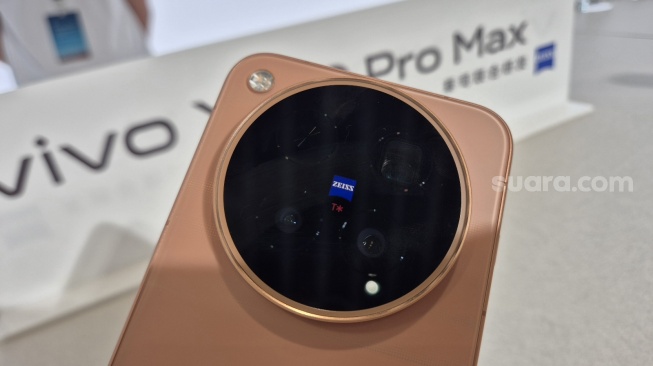 vivo X500 Pro Max, Shanghai, China, Senin (21/9/2026). [Suara.com/Dythia]