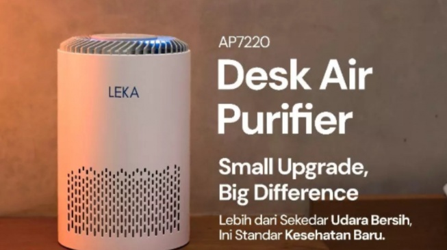 LEKA AP7220 Desk Air Purifier. [Shopee]