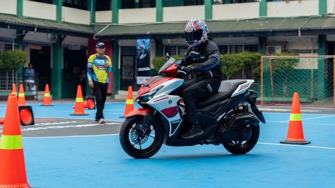 Yamaha Sapa Ribuan Pelajar Jabodetabek Lewat Break Time Bareng AEROX