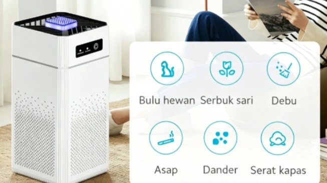 AQUAVER Air Purifier 4-in-1. [Shopee]