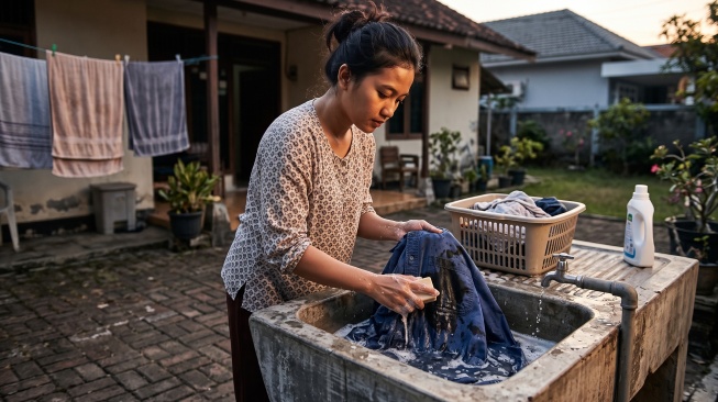 10 Cara Menghilangkan Noda Oli di Baju untuk Ibu Rumah Tangga
