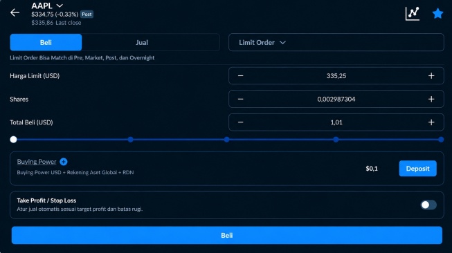 Ajaib menyediakan akses ke lebih dari 650+ saham perusahaan Amerika Serikat, termasuk Apple, Amazon, NVIDIA, dan Tesla. (Dok: RankPillar)