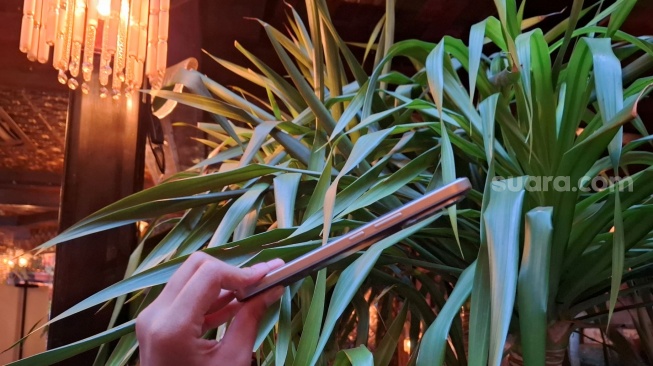 Peluncuran realme 16 Pro Harry Potter Edition, Senin (21/9/2026). [Suara.com/Rahma] 