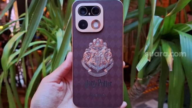 Peluncuran realme 16 Pro Harry Potter Edition, Senin (21/9/2026). [Suara.com/Rahma] 