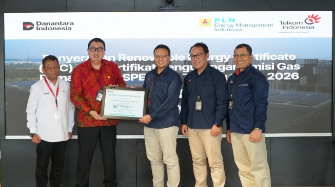 The Telkom Hub Capai Net Zero Emisi, 66 Lokasi PoP Telkom Gunakan 21% Energi Terbarukan