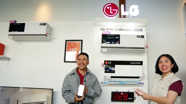 LG Dualcool AI Air. [LG Electronics Indonesia]