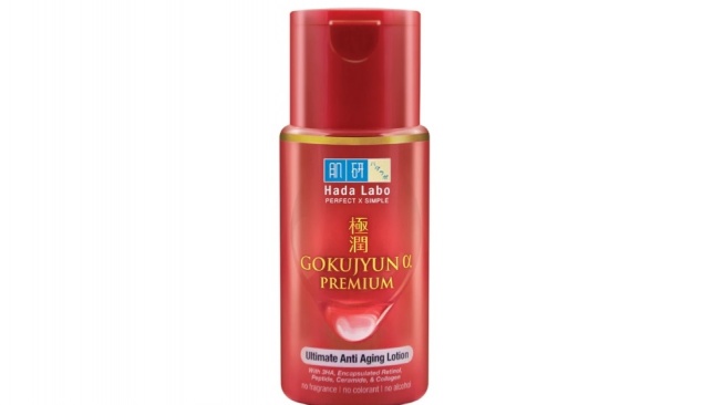 Hada Labo Gokujyun Alpha Toner Anti Aging Lotion (Shopee)