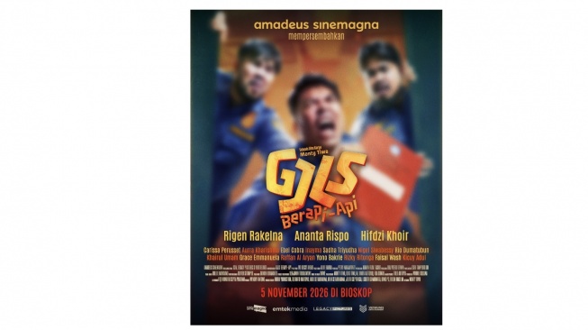 GJLS: Berapi-Api Rilis Official Poster, Rigen, Rispo, & Hifdzi Ngamuk Gara-Gara Gambarnya Ngeblur!