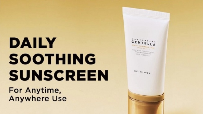 SKIN1004 Madagascar Centella Air-Fit Suncream Light SPF30 PA++++ (Shopee)