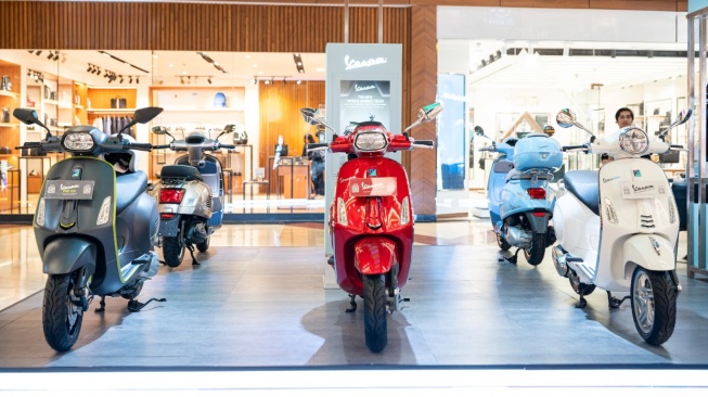 PT Piaggio Indonesia menggelar Your First Vespa Experience di PIM 2 untuk menyapa pengguna pertama Vespa. (Foto: Piaggio Indonesia)