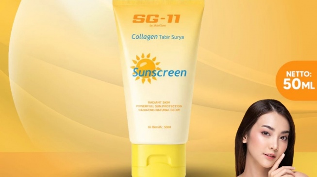 SG-11 Collagen Sunscreen (Shopee)