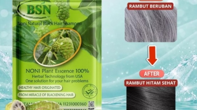 BSN Shampoo Noni dengan Ekstrak Mengkudu
