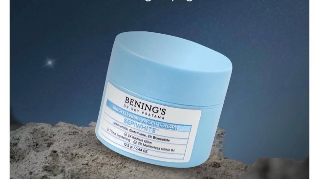Bening's Brightening Night Cream (Shopee)