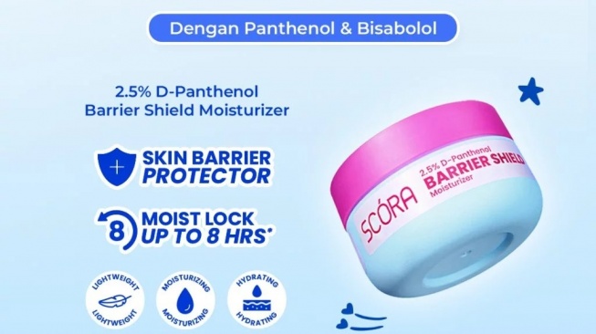 Scora 2,5% D-Panthenol Barrier Shield Moisturizer (Shopee)
