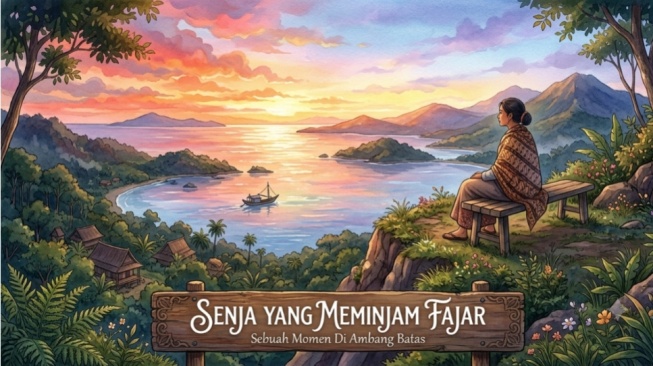 Senja yang Meminjam Fajar