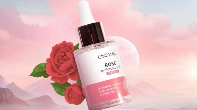 CINDYNAL Rose Hyaluronic Acid Moisturizing Essence (Shopee)