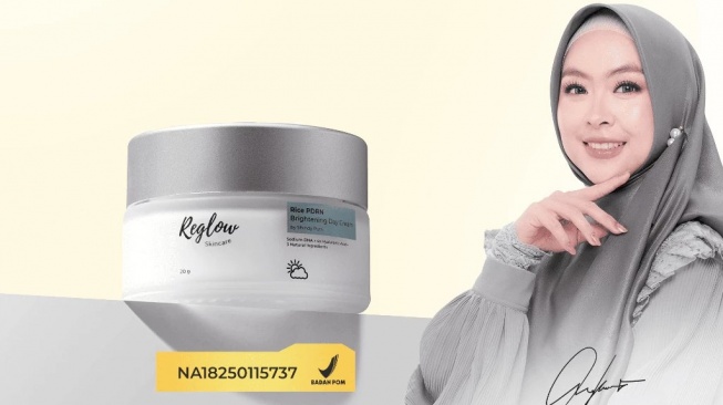 Reglow Skincare Rice PDRN Brightening Day Cream (Shopee)